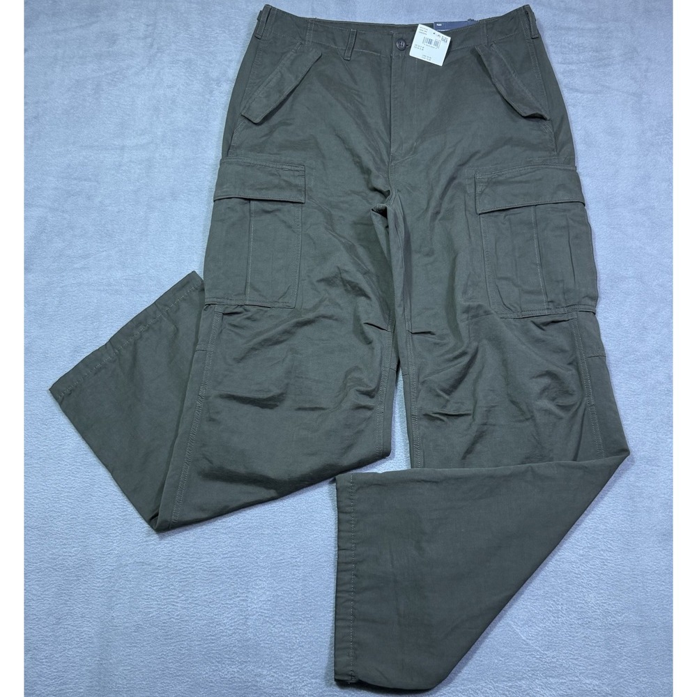 American Eagle Pants Mens 34x33 Ultra Baggy Cargo Utility Heavy Gorpcore NEW